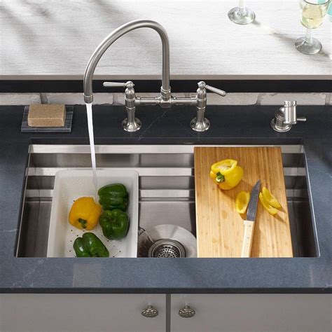 Maximize Your Kitchen Space with the Kohler Rune Back Stainless Sink